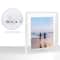 Wexel Art Iridescent Rainbow Float Frame with Magnetic Photo Holder